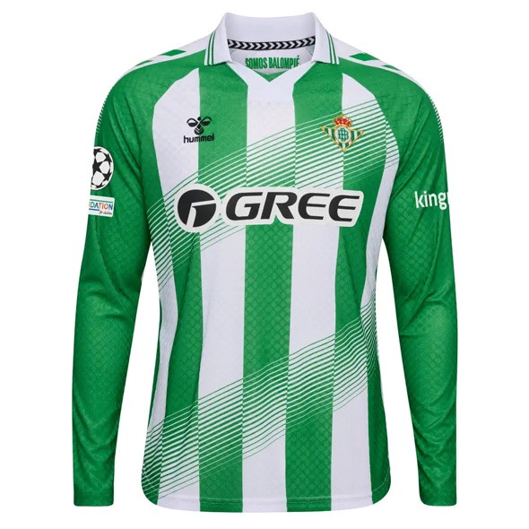 Tailandia Camiseta Real Betis Replica Primera Ropa ML 2026/27